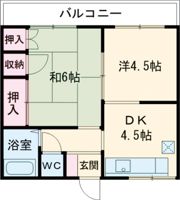 サンビレッジの間取り画像