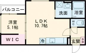 TRIOVE大牟田駅前の間取り画像