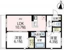 ツァプフェン鎌倉の間取り画像