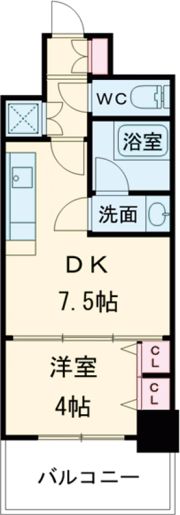 プレジオ神戸WESTの間取り画像