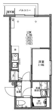 KEIAI RESIDENCE 清瀬Ⅴの間取り画像