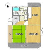 KDハイツⅡの間取り画像