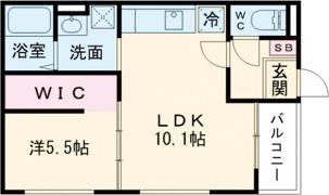 TRIOVE大牟田駅前の間取り画像