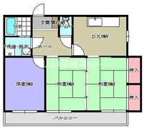 ハイツタナカの間取り画像