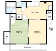 ハイツオオタケの間取り画像