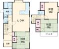 播磨町南大中戸建の間取り画像