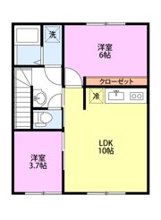 Artemis（アルテミス）Aの間取り画像