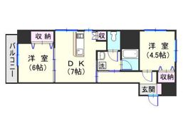 リードインアイエスヒラノの間取り画像