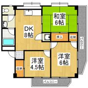 ボヌールキハラの間取り画像