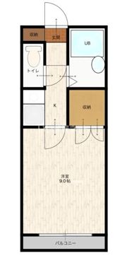 メグナル21の間取り画像