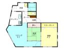 郡元マンションの間取り画像