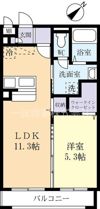 カーサ桜土浦の間取り画像