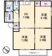 シャーメゾンコンファーレ A棟の間取り画像