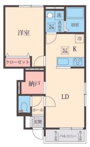 プール・トゥジュールⅡの間取り画像