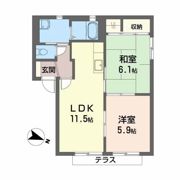 シャーメゾンさくら坂Eの間取り画像