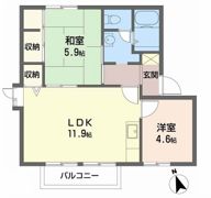 ディアス五反田の間取り画像