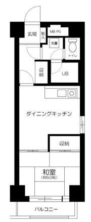 パレドール高松の間取り画像