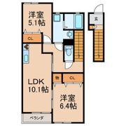 アスピリアエミネンスⅡの間取り画像