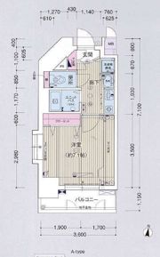 プレサンス名古屋城前の間取り画像