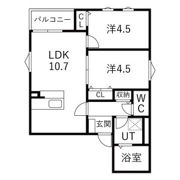 DEVELD城東町EASTの間取り画像