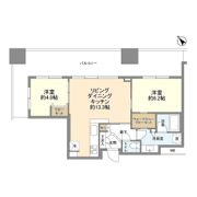 シティタワー池袋の間取り画像