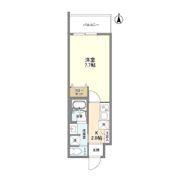 ウェルスクエア茨木駅前の間取り画像