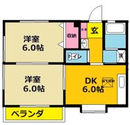 アクアハイツの間取り画像