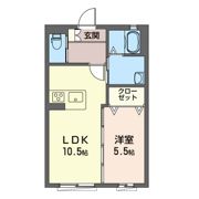 ツインリーフの間取り画像