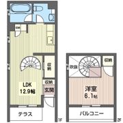 メゾン・ラフィッツの間取り画像