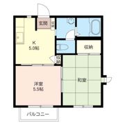 ドミールの間取り画像
