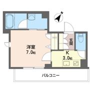 ジャルダン アズールの間取り画像