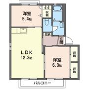 グレースガーデニアVの間取り画像