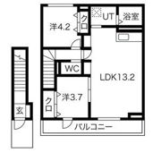 La mer(ラメール)の間取り画像
