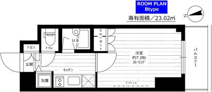 グランドコンシェルジュ大森西の間取り画像