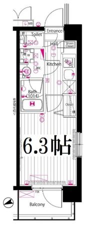 ガーラ・ヴィスタ横浜子安の間取り画像