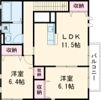 モンメゾンの間取り画像