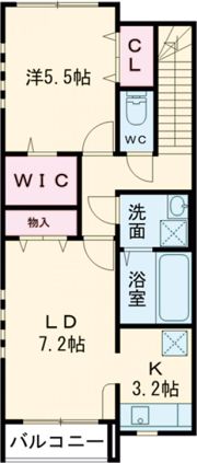 ルノン上新田の間取り画像