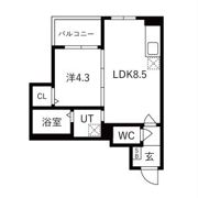 F asecia Tabitの間取り画像