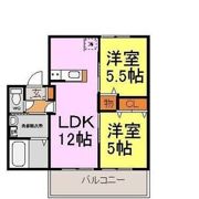 カーサエルソレーユの間取り画像