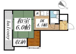 キャッスルマンション川越A棟の間取り画像
