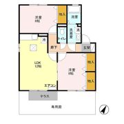 コートビビットの間取り画像