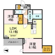 ソレイユ・イーストの間取り画像