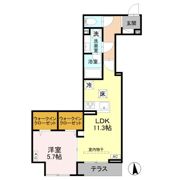 D Paina岩戸北四丁目の間取り画像