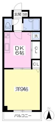 ロイヤルビラ歩行町の間取り画像