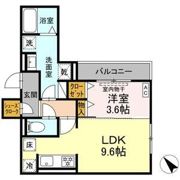 セレスティア東梅坪の間取り画像