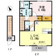 ブロッサムの間取り画像