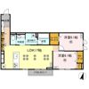 フース ヒュッゲ行橋Ⅱの間取り画像