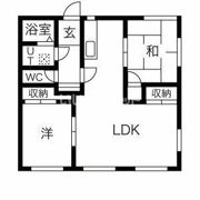 タウニー四和の間取り画像