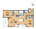 （仮）UCHINOHDレジデンスの間取り画像