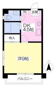 ジョイフル御宝の間取り画像